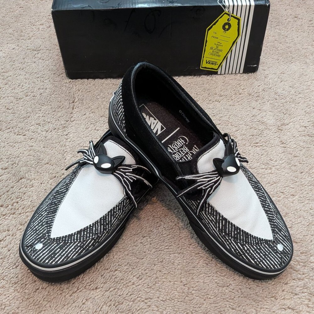 Vans x Disney Nightmare Before Christmas Jack Skellington Shoes
